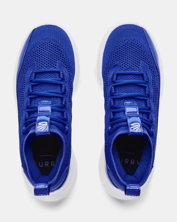 Unisex Curry 8 Team Basketball Shoes, Blue, pdpMainDesktop image number 2
